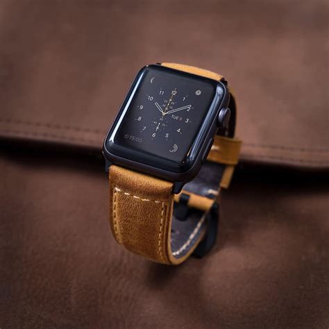 luxury leather apple watch straps